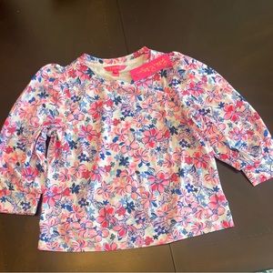 Lilly Pulitzer Corden Sweatshirt Resort White Party Like A Lobstar NWT